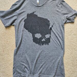 Wisconsin Skull Tee